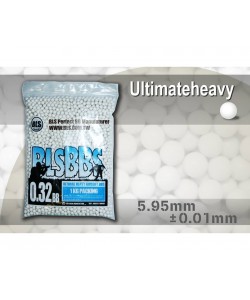 Шары для страйкбола BLS 0,32 г, 3100 штук (1 кг, белые) 1KG-P32
