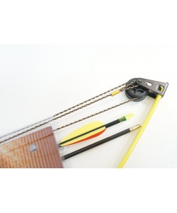 Детский блочный лук Man Kung MK-CB008, 4,5 кг, 84 см (желтый)