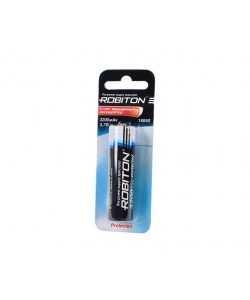 Аккумулятор Robiton 3200 mAh/Li 18650 с защитой BL1