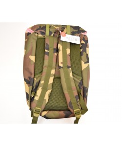 Рюкзак Herschel Little America Backpack 23.5L, камуфляж с кожан. пряжками