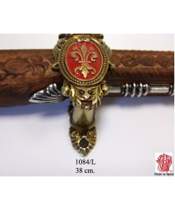 Макет пистолет дуэльный мастера Буте, латунь (Франция, 1810 г.) DE-1084-L