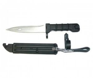 ММГ штык-нож НС-АК сб. 6Х5, сувенирный, черный пластик, в подарочной коробке