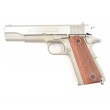Пневматический пистолет Swiss Arms SA1911 SSP Seventies Stainless Pistol (Colt) - фото № 7