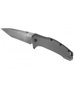 Нож полуавтоматический Kershaw Link Gray Tanto K1776TGRYBW