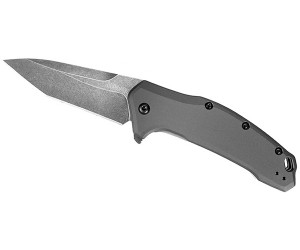 Нож полуавтоматический Kershaw Link Gray Tanto K1776TGRYBW