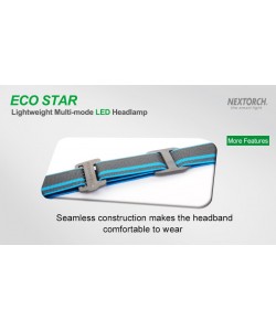 Налобный фонарь NexTORCH ECO-STAR (черный) светодиодный