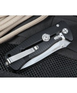 Нож складной LionSteel SR ALUMINUM SR2A BS