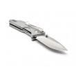 Нож складной Sanrenmu, лезвие 68 мм, рукоять алюминий - фото № 6