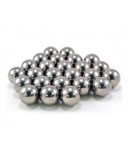 Шарики стальные для арбалета «Черный Питон» и рогаток, 8 мм (100 штук)