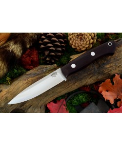 Нож Bark River Aurora Maroon Linen Micarta