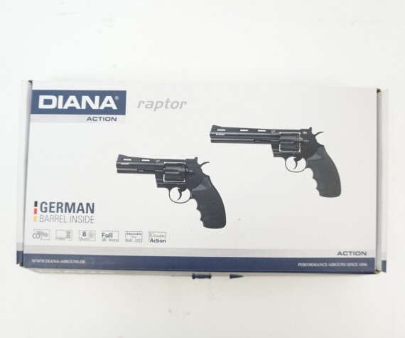 Revólver Diana Raptor 6 Co2 Full Metal