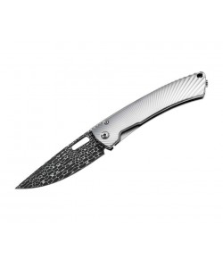 Нож складной LionSteel TiSpine Damascus TS1DL GS