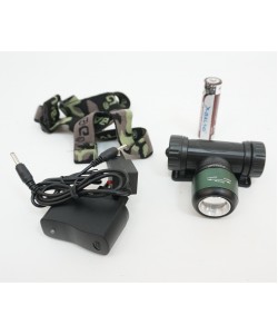 Аккумуляторный налобный фонарь FL6953, 3 режима, зум