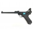 Страйкбольный пистолет WE Luger P08 8” Black (WE-P003) - фото № 5