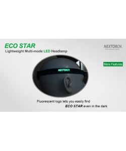 Налобный фонарь NexTORCH ECO-STAR (черный) светодиодный
