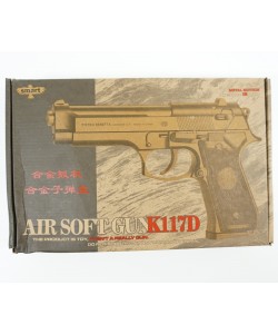 Страйкбольный пистолет Shantou Smart K117D (Beretta M9) G.17.5