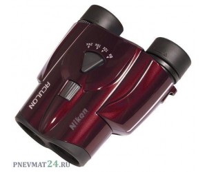 Бинокль Nikon Aculon T11 8-24x25 Roof (красный)