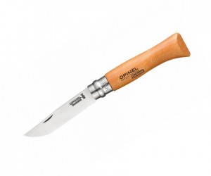 Нож складной Opinel Tradition №08, клинок 8,5 см, углерод. сталь, рукоять бук, футляр