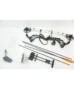 Блочный лук Man Kung MK-CBA5 Thorns (черный, PKG)