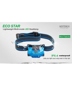 Налобный фонарь NexTORCH ECO-STAR (черный) светодиодный