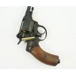 Пневматический револьвер Gletcher NGT Black (Наган) - фото № 4
