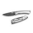Нож складной LionSteel TiSpine Damascus TS1DL GS - фото № 3