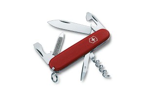 Нож складной Victorinox EcoLine Sportsman 2.3803 (84 мм, красный)
