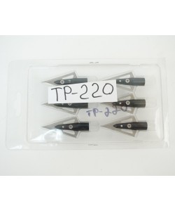 Наконечник Topoint двухлезвийный для дерев. стрел 135gn TP220 (6 шт.)