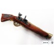 Макет пистолет кремневый «Мушкетон», латунь (Австрия, XVIII век) DE-1231-L - фото № 6