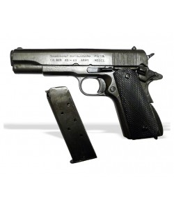 Макет пистолет Colt M1911 .45, пластик. рукоять (США, 1911 г.) DE-1227