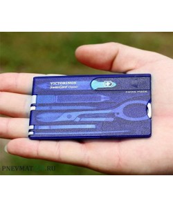 Швейцарская карта Victorinox SwissCard Classic 0.7122.T2 (синяя)