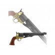 Макет револьвер Colt, латунь (США, 1860 г., Гражд. война) DE-1007-L - фото № 2
