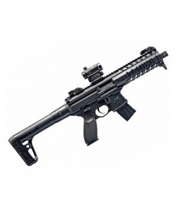 Пневматическая винтовка Sig Sauer MPX BLK-R (CO₂, коллиматор) 4,5 мм