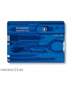 Швейцарская карта Victorinox SwissCard Classic 0.7122.T2 (синяя)