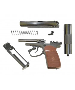 Пневматический пистолет Baikal МР-654К-22 (ПМ, с глушителем)