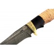 Нож ручной работы из дамасской стали ШУЙСКИЙ (1495)д - фото № 2