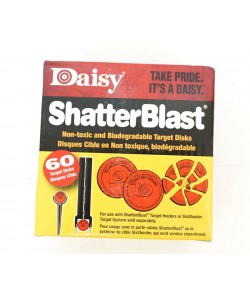 Мишень тарелка 2” Daisy ShatterBlast (60 штук)