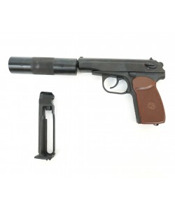 Пневматический пистолет Baikal МР-654К-22 (ПМ, с глушителем)