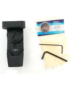 Коллиматорный прицел Target Optic 1x22x33, открытый, 4 марки, на Weaver