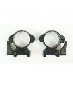 Кольца 30 мм Patriot BH-RS34, быстросъемные на Weaver (флажковые, стальные, высокие)