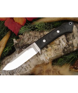 Нож Bark River Bravo1 3VR Black Canvas Bloody Basin