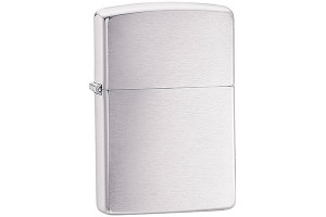 Зажигалка Zippo 200 Brushed Chrome