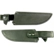 Нож нескладной Кизляр М2-ЦМ (9103) с кожаным чехлом - фото № 3