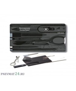 Швейцарская карта Victorinox SwissCard Classic 0.7133.T3 (черная)