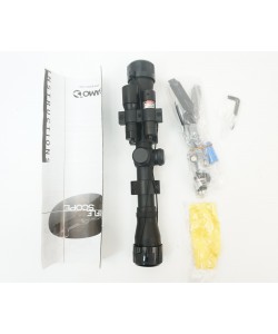 Оптический прицел Gamo 4x32 WR Vampir, крест, ЛЦУ, фонарь