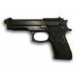Пистолет тренировочный резиновый Beretta 92 - фото № 3