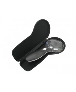 Лупа с ручкой и подсветкой Veber G-288-090, 3x-6x, 90 мм