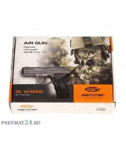Пневматический пистолет Gletcher GL W3000