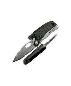 Мультитул SOG ToolLogic SLPro Silver Sharpener TLSLP3 (нож, фонарь, алмазная точилка)