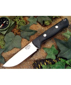 Нож Bark River Bravo1 3VR Black Canvas FHG Rampless Matte